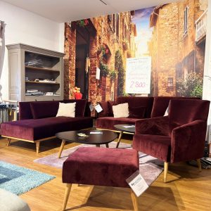 Exklusive Couchgarnitur Tosca – jetzt zum einmaligen Ausstellungs-Sonderpreis